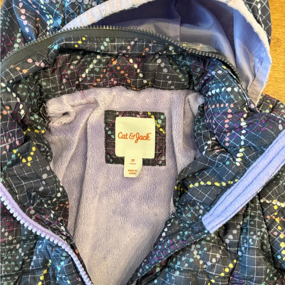 Cat & Jack Multicolor Patterned Jacket - Picture 2 of 2